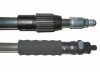 Teleszkópos kefeszár Profi INOX 2X1,20m