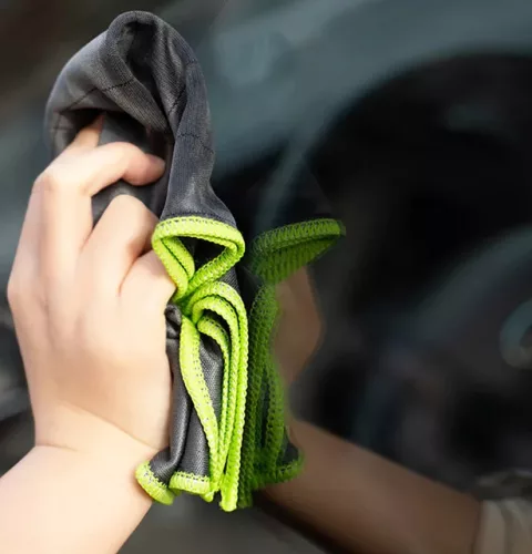 Carbon üvegtisztító mikroszálas kendő színkódolt  5db-os