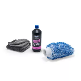 Viaszos sampon csomag autós törölközővel