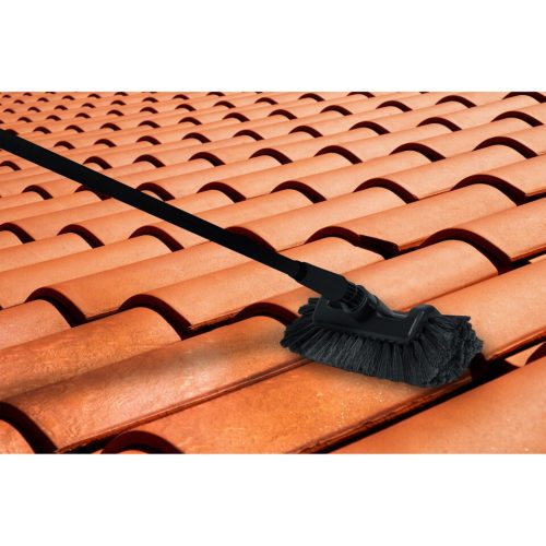 Teleszkópos napelem tisztító alumínium mosó kefe vegyszer adagolóval 4,6 m 