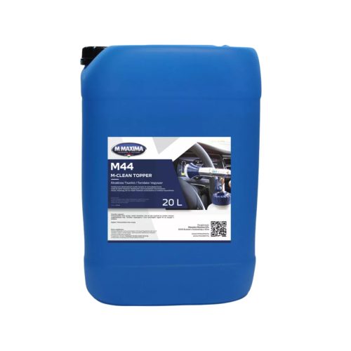 M44 M-Clean topper Tornádor vegyszer 20 l (100183) + ajándék vízlehúzó (100381)