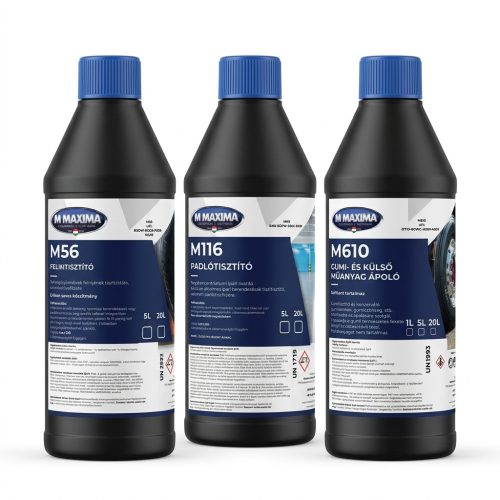 Mmaxima Műhelytisztítás Tesztcsomag 3x750ml + ajándék kéztisztító